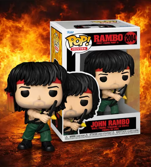 Ігрова фігурка Funko POP! серії Рембо 2 - Джон Рембо з луком - 90362_3.jpg - № 3