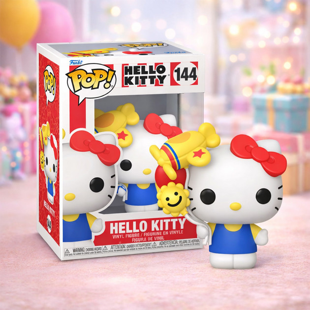 Ігрова фігурка Funko POP! серії Hello Kitty - Хелоу Кітті з кульками