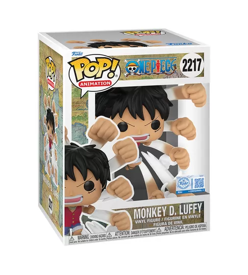 Игровая фигурка Funko POP! серии Большой куш - Луффи (Гому Гому но Гатлинг) - 92222_1.jpg - № 1