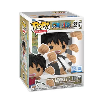 Игровая фигурка Funko POP! серии Большой куш - Луффи (Гому Гому но Гатлинг)