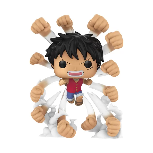 Игровая фигурка Funko POP! серии Большой куш - Луффи (Гому Гому но Гатлинг)