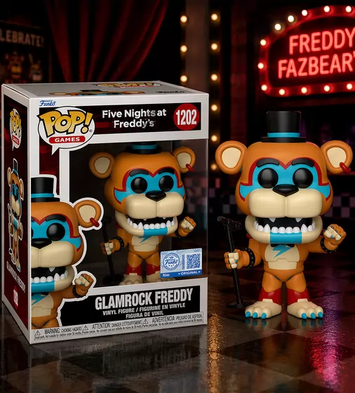 Игровая фигурка Funko POP! - Фредди Глэмрок - 91962_3.jpg - № 3