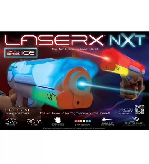 Ігровий набір для лазерних боїв - Laser X NXT для двох гравців - 87728_1.jpg - № 1