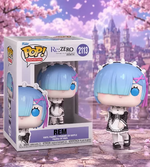 Ігрова фігурка Funko POP! серії Re:ZERO - Рем (w/CH) - 86513_4.jpg - № 4
