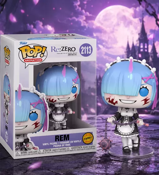 Ігрова фігурка Funko POP! серії Re:ZERO - Рем (w/CH) - 86513_3.jpg - № 3