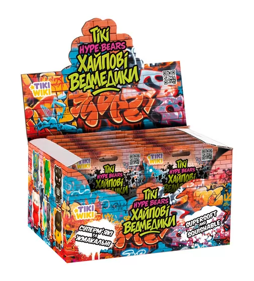 Іграшка-сквіш Tiki Wiki &ndash; Tiki Хайпові ведмедики - SQ027_3.jpg - № 3