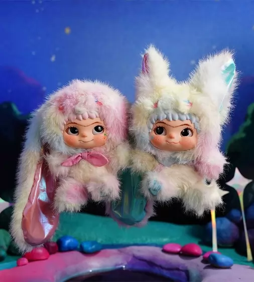 Коллекционная мягкая игрушка с кольцом Letsvan серии Wakuku - Милые озорники - 17WK-0602_4.jpg - № 4