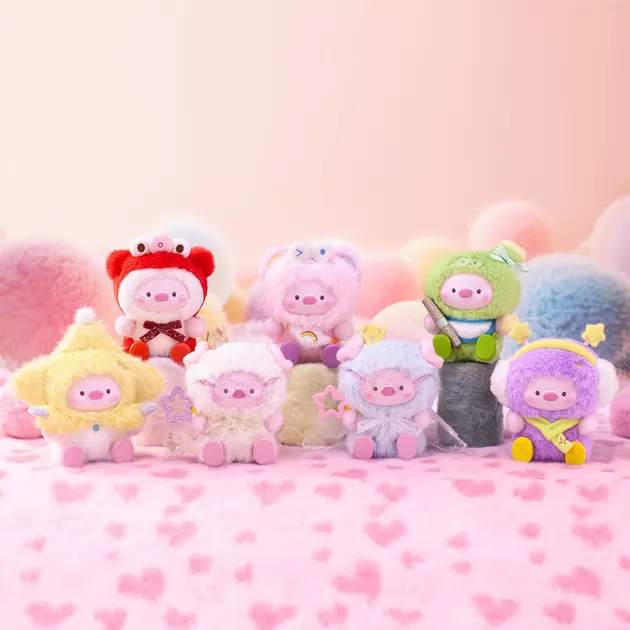 Коллекционная мягкая игрушка с кольцом 1983toys серии GeeGeePig - В ожидании чудес