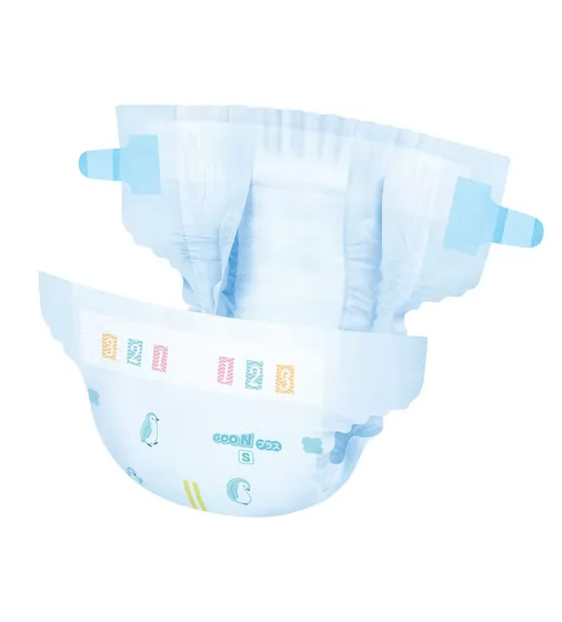 Подгузники Goo.N Plus для детей (размер 2(S), 4-8 кг, 124 шт) - 21001496-2_3.jpg - № 3