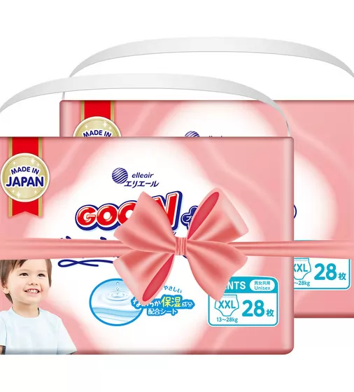 Трусики-подгузники Goo.N Plus для детей (размер 6(XXL), 13-25кг, 56 шт.) - 21001513-2_1.jpg - № 1