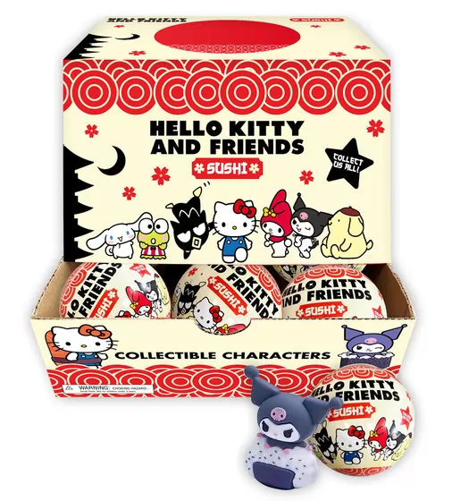 Фігурка-сюрприз у кулі Cool Things серії Hello Kitty - Суші-паті - HK027_3.jpg - № 3