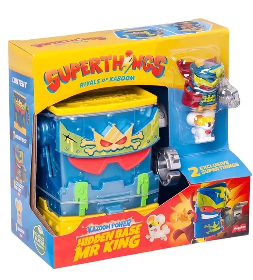 Игровой набор SuperThings серии Kazoom Power - Скрытая база Містера Кінга - PSTSP112IN240_5.jpg - № 5