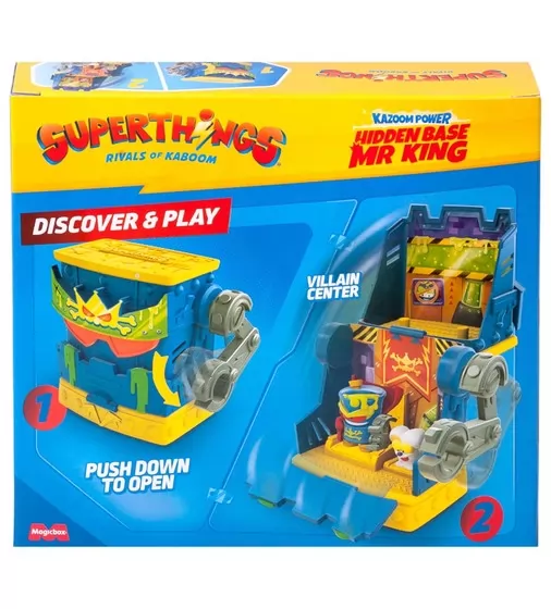 Игровой набор SuperThings серии Kazoom Power - Скрытая база Містера Кінга - PSTSP112IN240_6.jpg - № 6