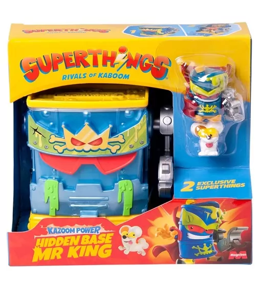 Игровой набор SuperThings серии Kazoom Power - Скрытая база Містера Кінга - PSTSP112IN240_1.jpg - № 1