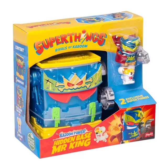 Игровой набор SuperThings серии Kazoom Power - Скрытая база Містера Кінга