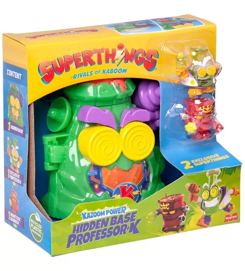 Игровой набор SuperThings серии Kazoom Power - Скрытая база Профессора К - PSTSP112IN250_5.jpg - № 5