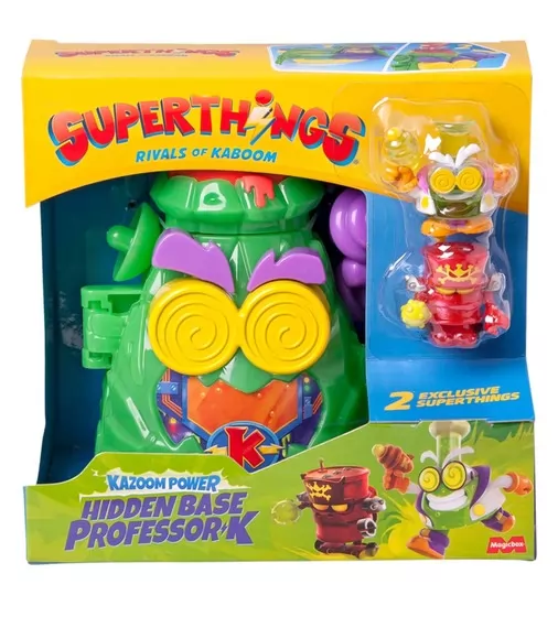 Игровой набор SuperThings серии Kazoom Power - Скрытая база Профессора К - PSTSP112IN250_1.jpg - № 1