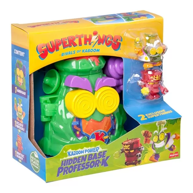 Игровой набор SuperThings серии Kazoom Power - Скрытая база Профессора К
