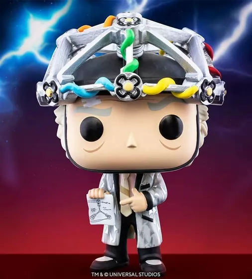 Ігрова фігурка FUNKO POP! серії &laquo;Назад у майбутнє&raquo; - Док у шоломі - 46914_5.jpg - № 5