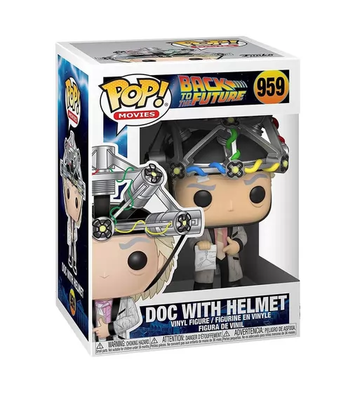 Ігрова фігурка FUNKO POP! серії &laquo;Назад у майбутнє&raquo; - Док у шоломі - 46914_1.jpg - № 1
