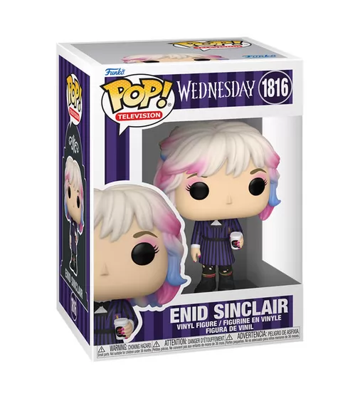 Игровая фигурка Funko POP! серии Уэнздей - Энид Синклер с кофе - 86681_1.jpg - № 1