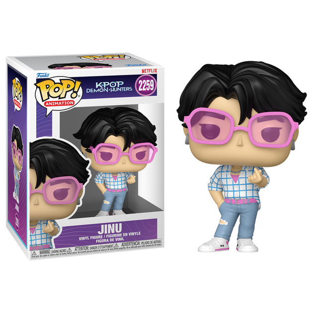 Игровая фигурка Funko POP серии Кейпоп-охотницы на демонов - Джину (W/CH)