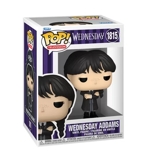 Ігрова фігурка Funko POP! серії Венздей - Венздей (чорне пальто) - 86679_1.jpg - № 1