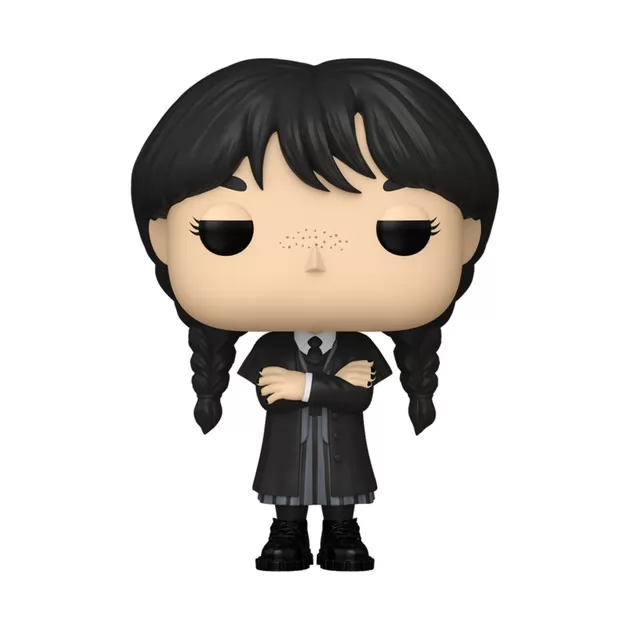 Ігрова фігурка Funko POP! серії Венздей - Венздей (чорне пальто)