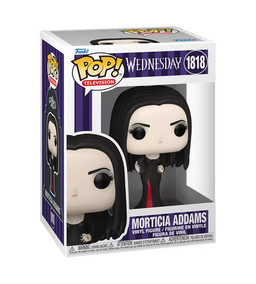 Ігрова фігурка Funko POP! серії Венздей - Мортіша Аддамс з Книгою Заклинань - 86680_1.jpg - № 1