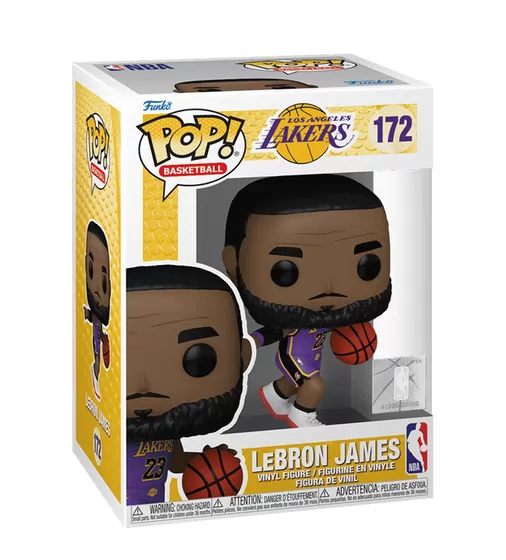Игровая фигурка Funko POP! серии NBA: Los Angeles Lakers - Леброн Джеймс - 75117_1.jpg - № 1