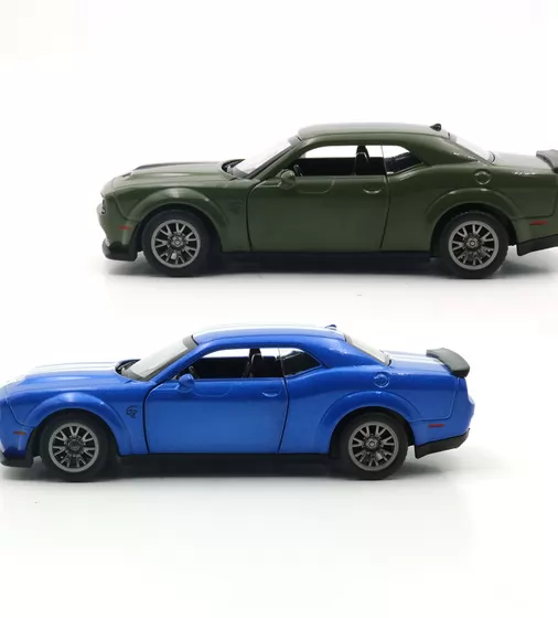 Автомодель - Dodge Challenger SRT Jailbreak 2022 (синій, зелений) - 250949_2.jpg - № 2