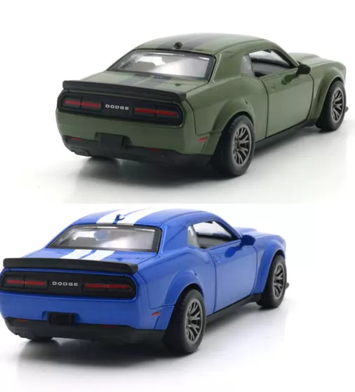 Автомодель - Dodge Challenger SRT Jailbreak 2022 (синій, зелений) - 250949_3.jpg - № 3