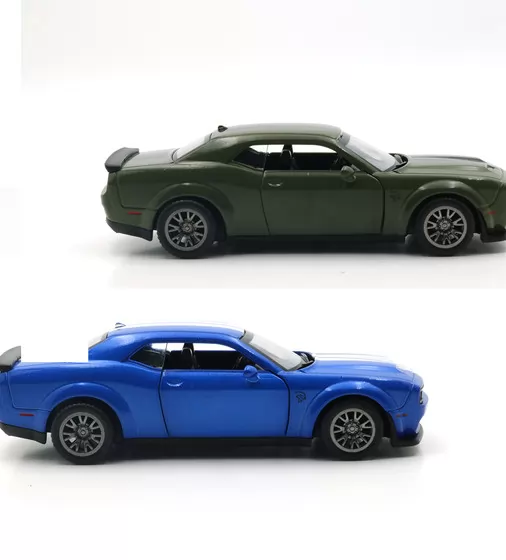 Автомодель - Dodge Challenger SRT Jailbreak 2022 (синій, зелений) - 250949_4.jpg - № 4