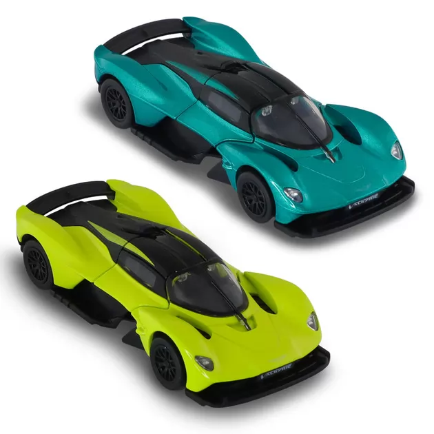 Автомодель - Aston Martin Valkyrie 2024 (зеленый, желтый)