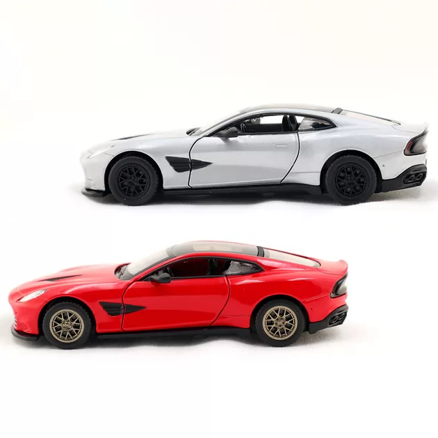 Автомодель - Aston Martin Vanquish (красный, серебристый)