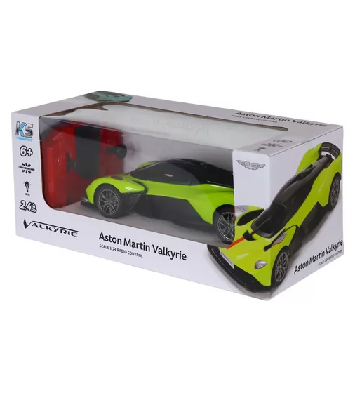 Автомобиль KS Drive на р/у - Aston Martin Valkyrie (1:24, 2.4 ГГц, зелёный) - 250GAVGG_11.jpg - № 11