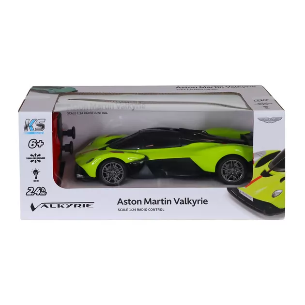 Автомобиль KS Drive на р/у - Aston Martin Valkyrie (1:24, 2.4 ГГц, зелёный)