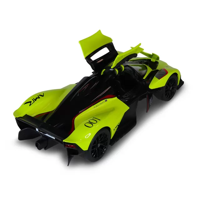 Автомодель - Aston Martin Valkyrie (жёлтый, 1:18)