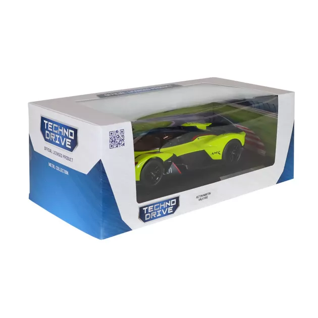 Автомодель - Aston Martin Valkyrie (жёлтый, 1:18)