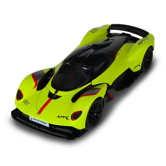 Автомодель - Aston Martin Valkyrie (жёлтый, 1:18)