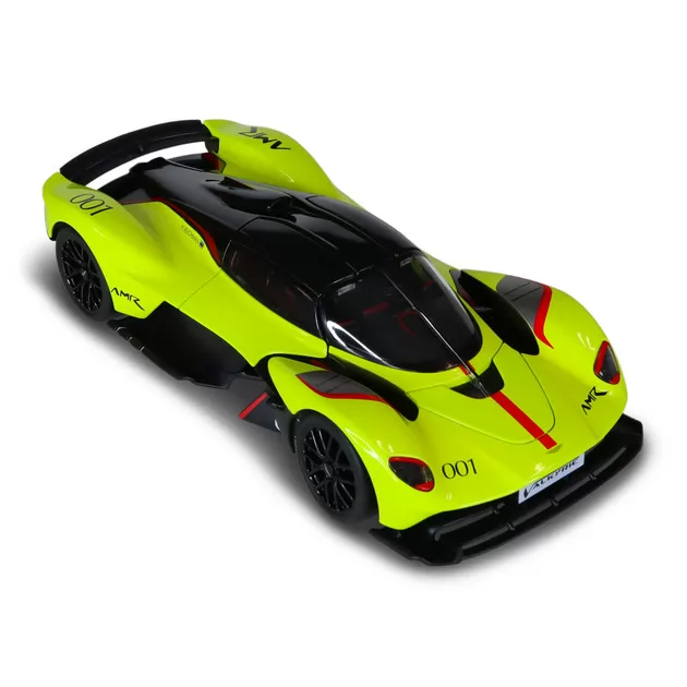 Автомодель - Aston Martin Valkyrie (жёлтый, 1:18)