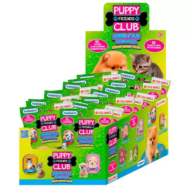 Фігурка-сюрприз Cool Things серії Puppy Club - Няв-Гав команда