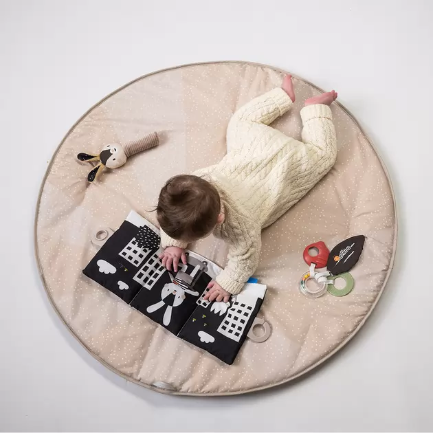 Подарунковий набір іграшок для новонародженого &ndash; Чорно-біла гармонія