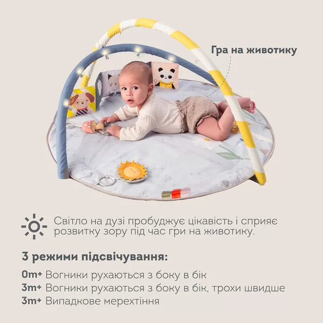 Развивающий музыкальный коврик с дугами &ndash; Солнечные ноты