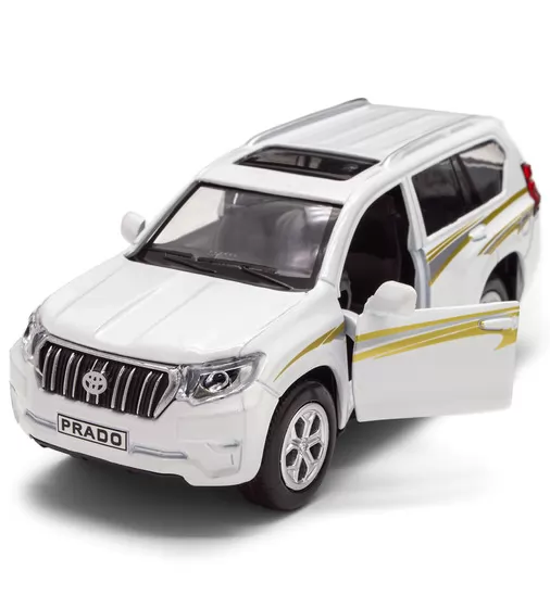 Автомодель - Toyota Prado (білий) - KM250425W_9.jpg - № 9