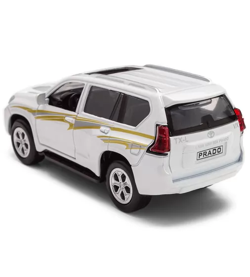 Автомодель - Toyota Prado (білий) - KM250425W_3.jpg - № 3