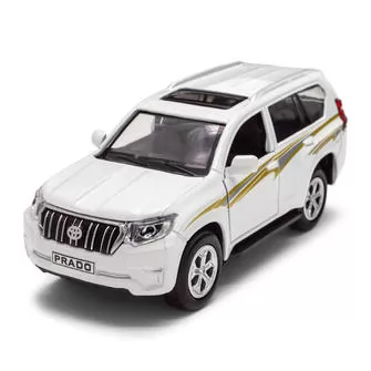 Автомодель - Toyota Prado (белый)
