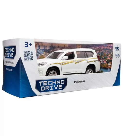 Автомодель - Toyota Prado (білий) - KM250425W_14.jpg - № 14