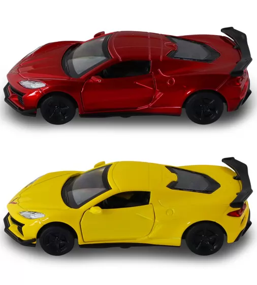 Автомодель &ndash; Chevrolet Corvette C8 Z06 2024 (желтый, красный) - 250310_2.jpg - № 2