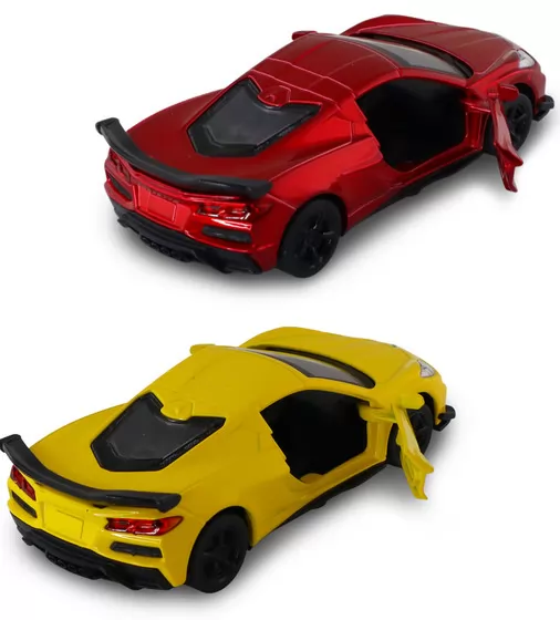 Автомодель &ndash; Chevrolet Corvette C8 Z06 2024 (желтый, красный) - 250310_10.jpg - № 10